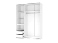 Liugustega kapp LIMA S-1 valge pilt 4