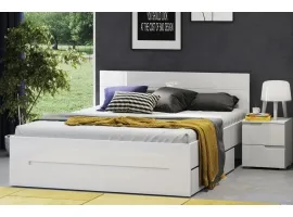 Voodi 160x200 SELENE 33 valge HG