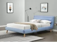 Кровать 160x200 ELANDA 160 голубой pilt 2