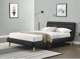 Voodi 160x200 ELANDA 160 tumehall