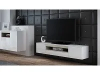 TV стол VIVA белый - дуб сонома pilt 2