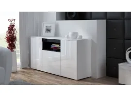 Комод VIVA белый - черный