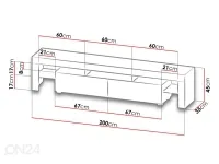 TV-alus SOLO valge + valge pilt 3