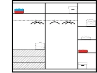 Шкаф-купе DUBAJ pilt 4