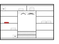 Шкаф-купе SANTANA 250 pilt 4