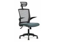 Кресло руководителя VALOR серый pilt 2