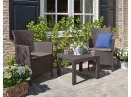 Комплект садовой мебели ROSARIO коричневый