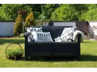 Диван CORFU 2 графит pilt 2