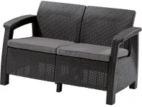 Диван CORFU 2 графит pilt 4