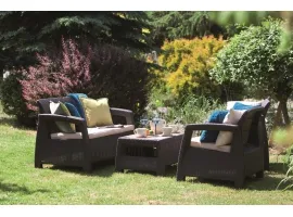 Комплект садовой мебели CORFU коричневый