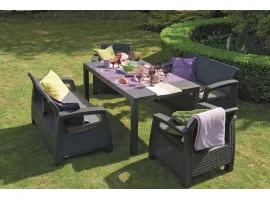 Комплект садовой мебели CORFU FIESTA графит