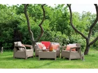 Комплект садовой мебели CORFU капучинно pilt 3