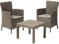 Aiamööbli komplekt SALVADOR cappuccino pilt 2