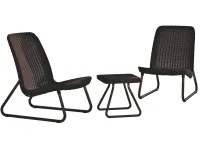 Aiamööbli komplekt RIO pruun pilt 5