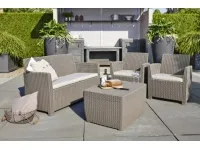 Aiamööbli komplekt CORONA cappuccino pilt 2