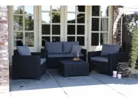 Aiamööbli komplekt CALIFORNIA 4 grafiit pilt 2