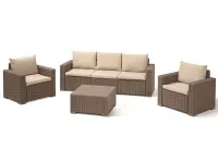 Aiamööbli komplekt CALIFORNIA 5 cappuccino pilt 3