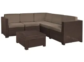Комплект садовой мебели PROVENCE коричневый