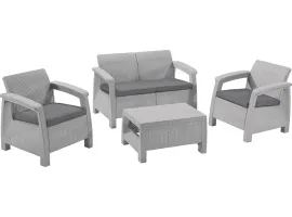 Комплект садовой мебели CORFU светло-серый