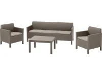 Aiamööbli komplekt ORLANDO cappuccino pilt 3