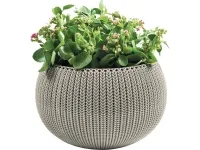 Цветочный вазон COZIES большой, бежевый pilt 2