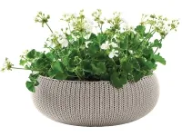 Уличное (садовое) кашпо COZIES бежевый pilt 3