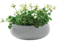 Уличное (садовое) кашпо COZIES серый pilt 3