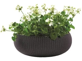 Lillepotiümbris COZIES tumelilla