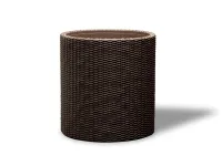 Lillepotiümbris CYLINDER PLANTER MEDIUM, pruun pilt 3