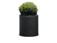 Уличное (садовое) кашпо CYLINDER PLANTER LARGE, антрацит pilt 2