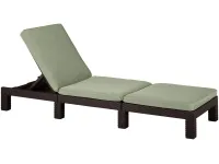 Шезлонг DAYTONA, коричневый pilt 4