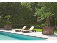 Шезлонг DAYTONA, коричневый pilt 3