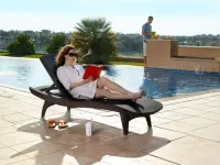 Шезлонг PACIFIC, графит pilt 3