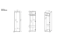 Riidekapp AVO 03 pilt 10