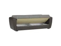 Диван-кровать DOLCE коричневый PU pilt 5