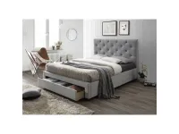 Кровать 160x200 SAN MARINO stone pilt 2