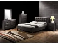 Кровать 160x200 SAMARA черная pilt 2