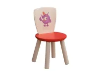 Стул детский MASSIV красный-сова Совунья pilt 2