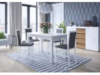 Pikendatav laud REA valge läige pilt 2