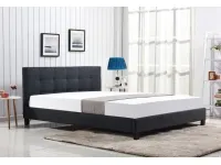 Кровать 160x200 OXFORD темно-серый pilt 2