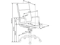 Кресло руководителя MANTUS кремовый pilt 4