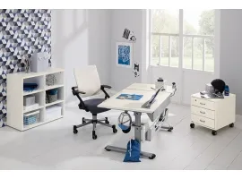 Стол письменный MARCO 120GT белый