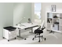 Стол письменный MARCO 120GT белый pilt 3