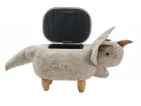 Tumba DAMIAN roheline kastiga pilt 3