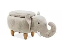 Пуфик SEBASTIAN серый с ящиком pilt 2