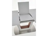 Стол раздвижной BILOTTI светло-серый pilt 4