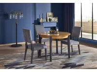 Стол раздвижной SORBUS медовый дуб - графит pilt 2