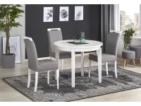 Стол раздвижной SORBUS белый pilt 2