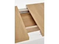 Стол раздвижной TIAGO 2 дуб крафт - белый pilt 5