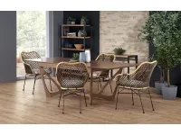 Pikendatav laud WENANTY ameerika pähkel pilt 3